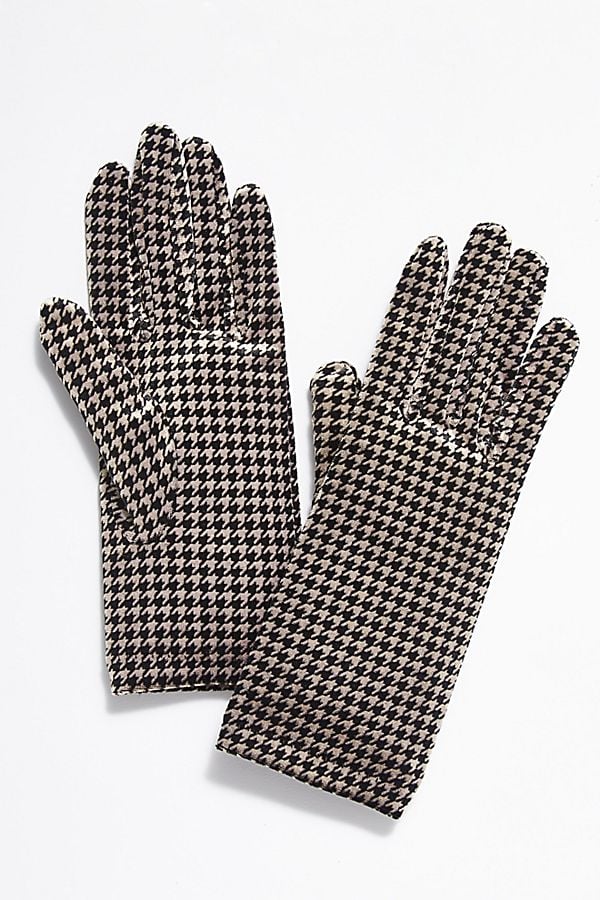 Soiree Patterned Velvet Gloves