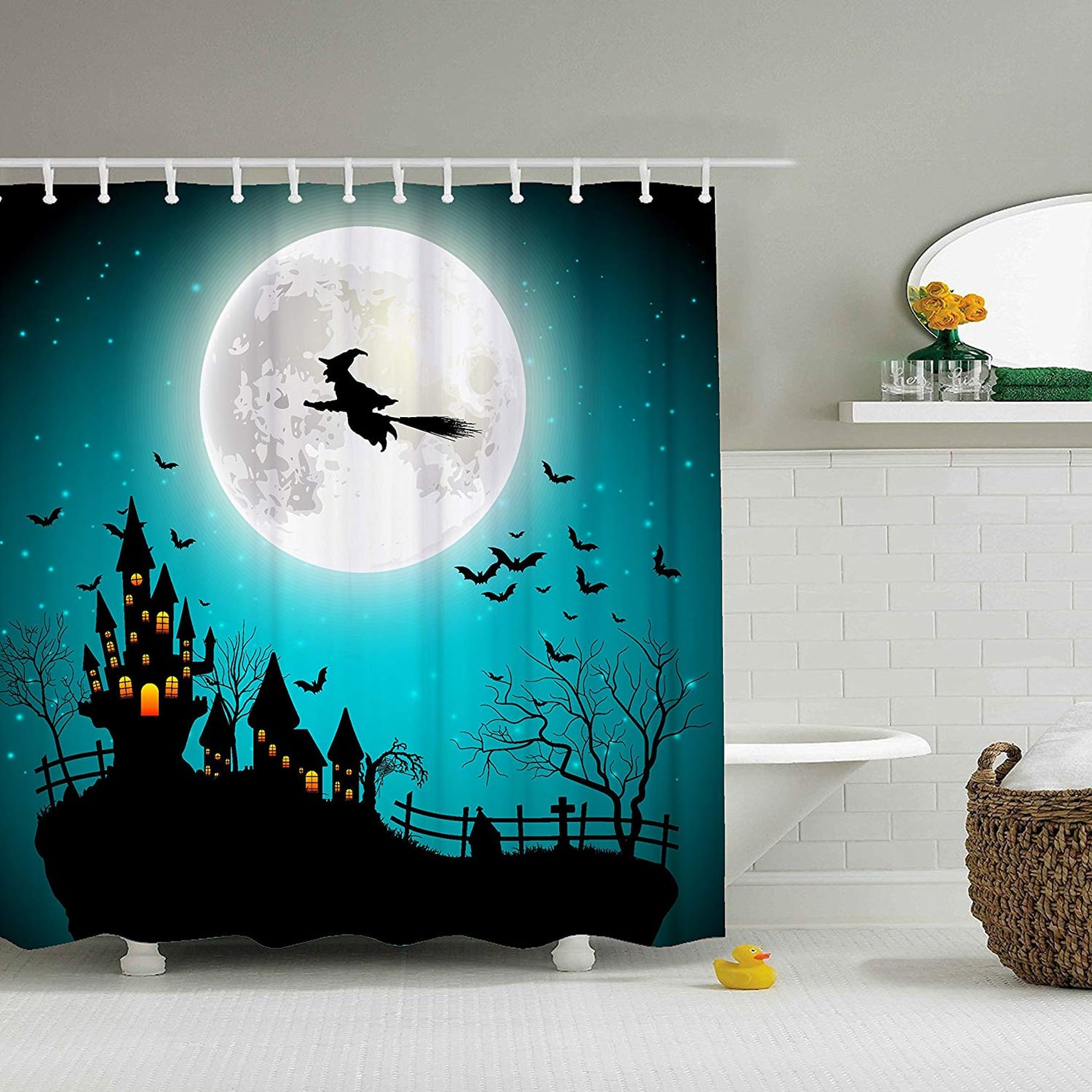 Halloween Shower Curtains | POPSUGAR Home