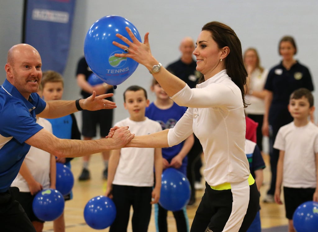 Kate Middleton at Tennis Workshop Scotland 2016