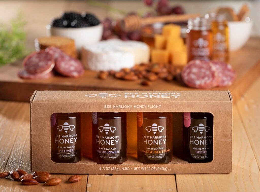 Food and Cooking Gifts: Beesponsible Honey Flight