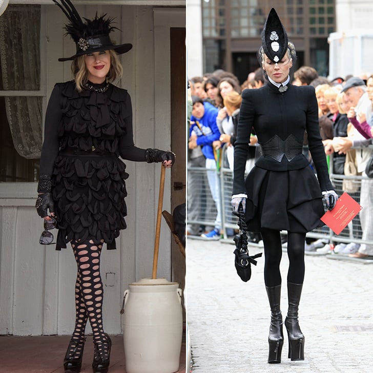 They've Both Mastered the Art of the Fascinator, Tights, and Platform Shoes