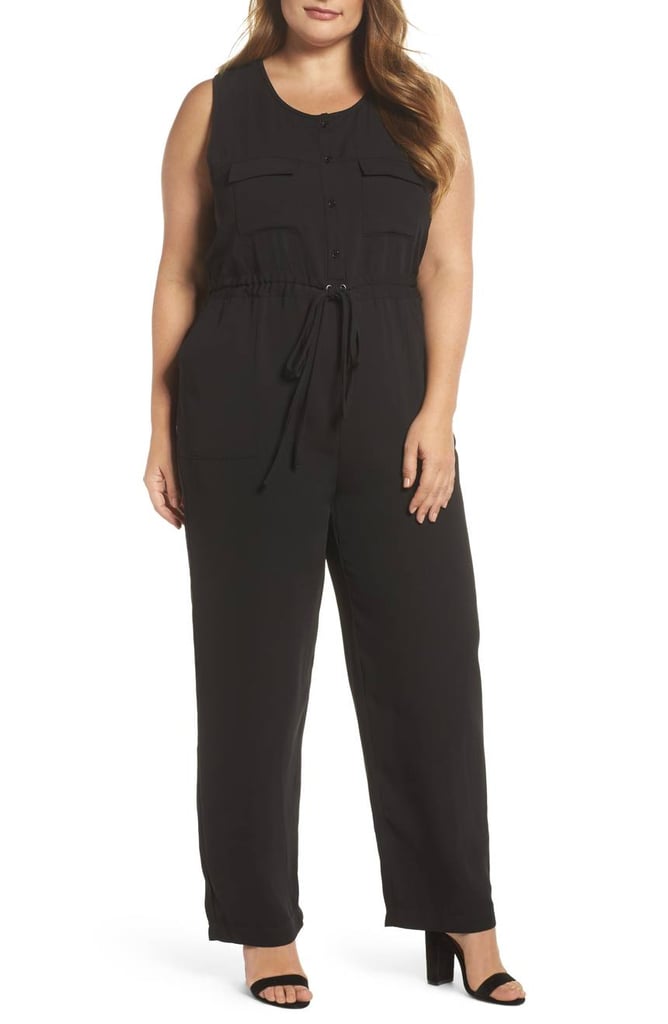 Glamorous Button Front Jumpsuit