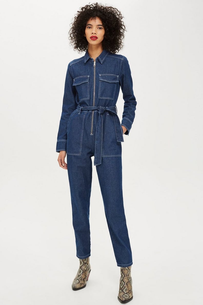 Topshop Utility Zip Boiler Suit