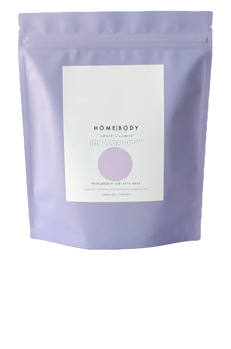 Homebody Amethyst and Alchemist Pearlescent CBD Bath Soak