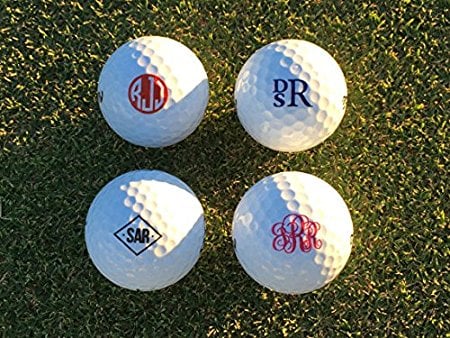 Monogrammed Golf Balls