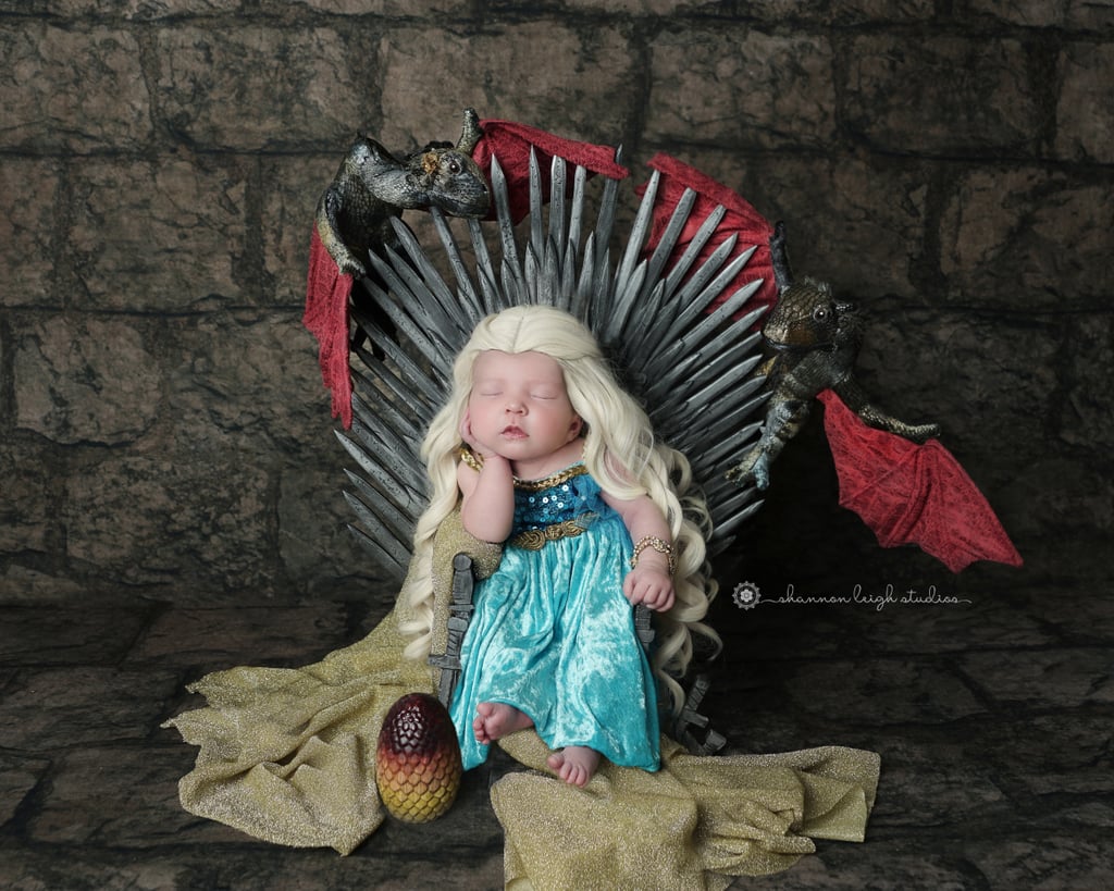 Game of Thrones Newborn Photo Shoot