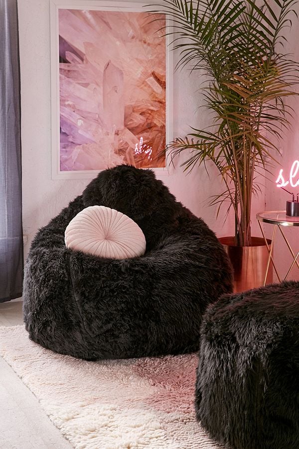 Furry Bean Bags At Urban Outfitters Popsugar Home