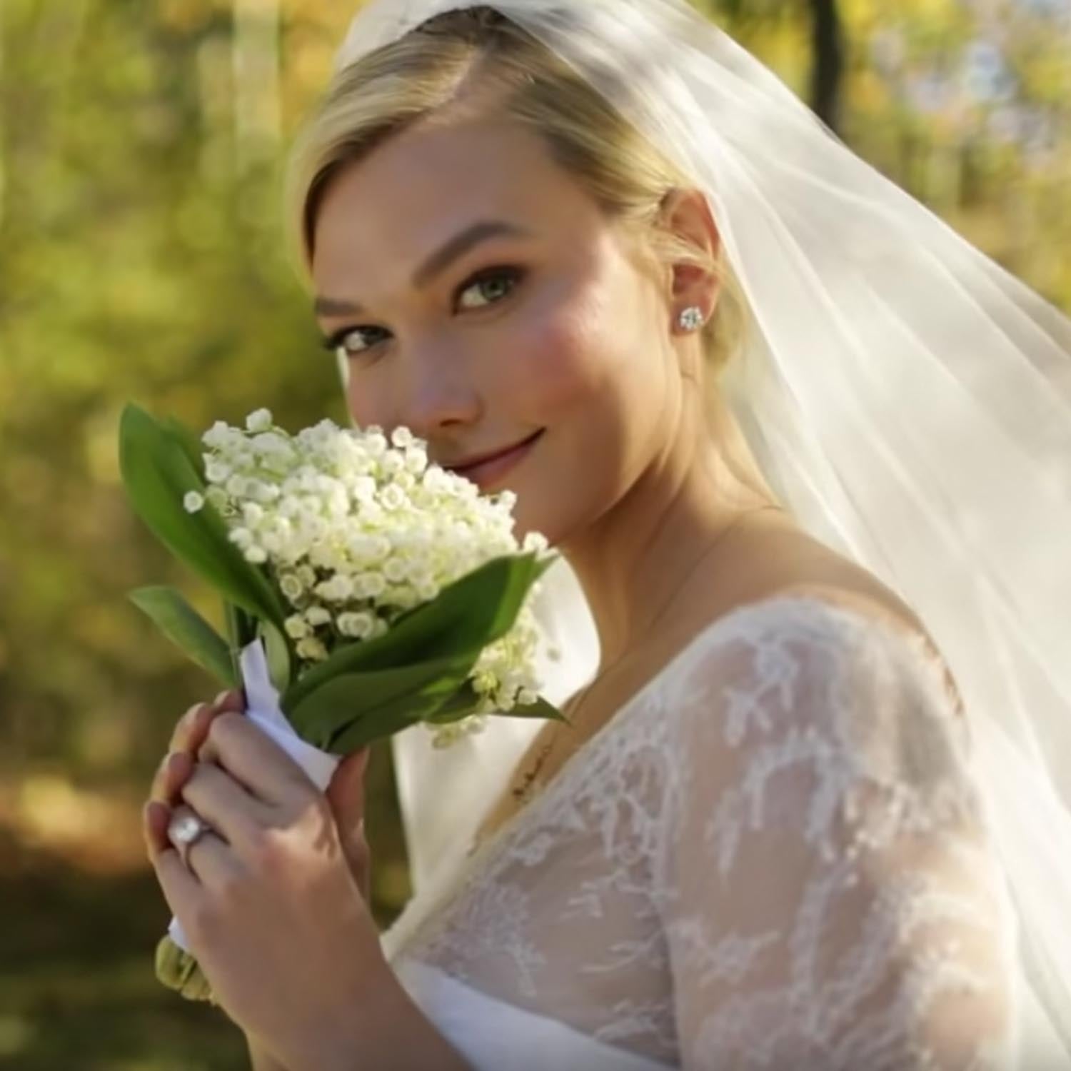 Watch Karlie Kloss's Christian Dior Couture Wedding Gown Come