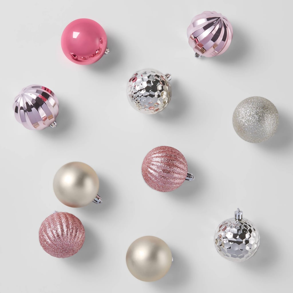 Wondershop 100-Count Blush/Gold/Silver Christmas Tree Ornament Set