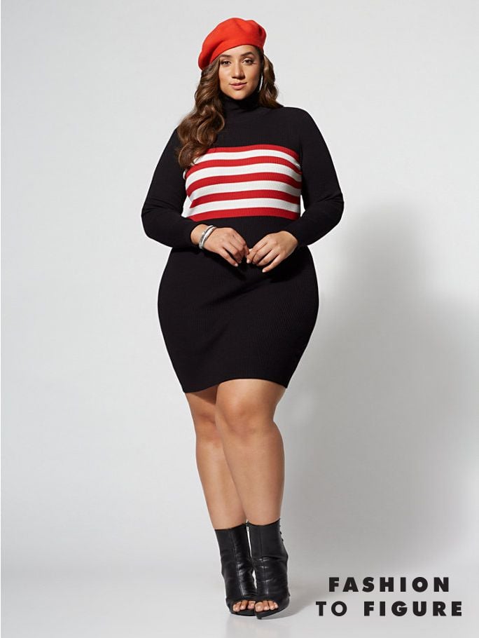 Fashion to figure plus size clothing top