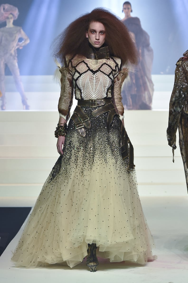 Tianna St. Louis on the Jean Paul Gaultier Runway