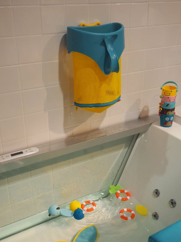 bathtub toy holder