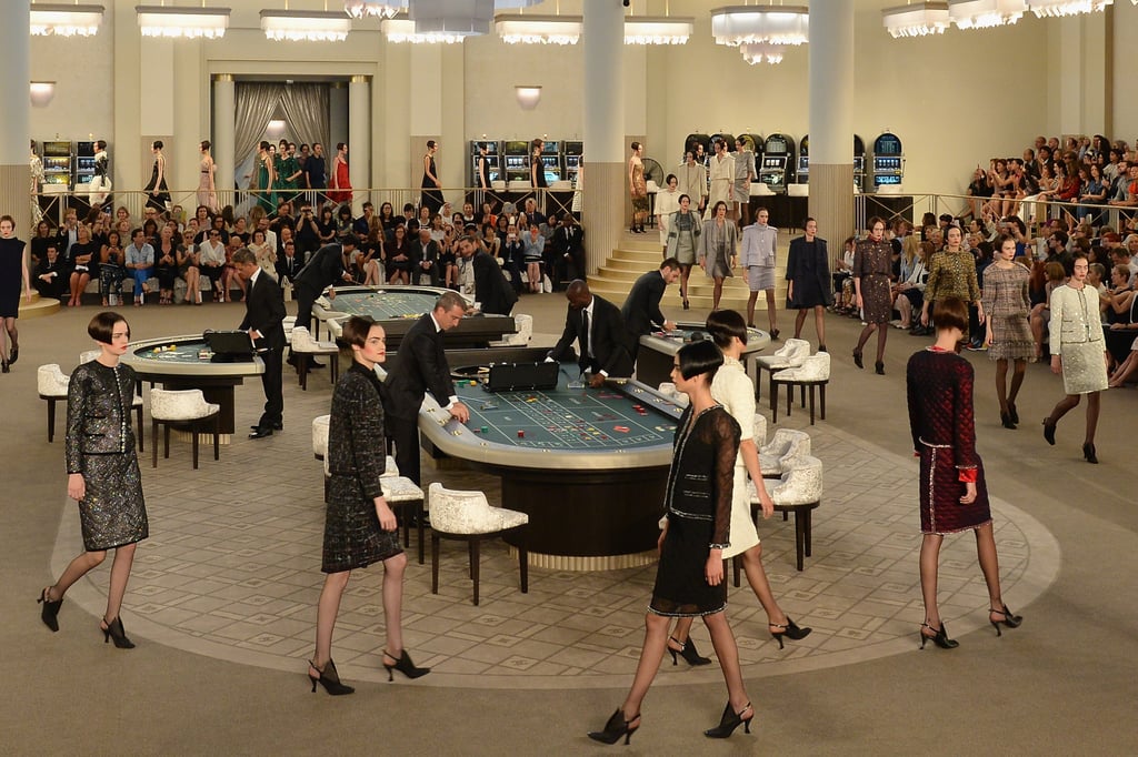 The Grand Palais Was Transformed Into an Art Deco Casino