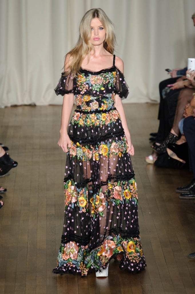 Marchesa Spring 2015 Show | London Fashion Week | POPSUGAR Fashion