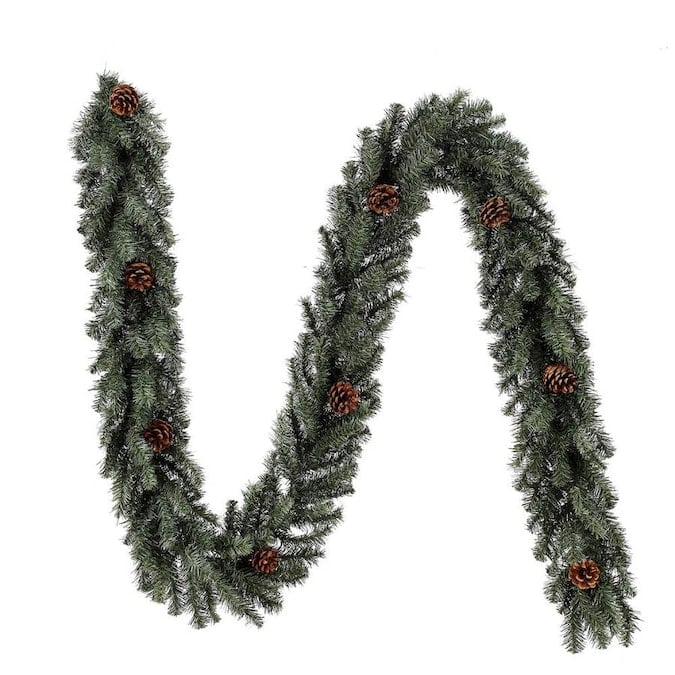 Holiday Living Outdoor 9-Ft Scotch Pine Garland Lowes.com