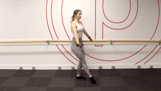 Leg Extension with Bicep Curl