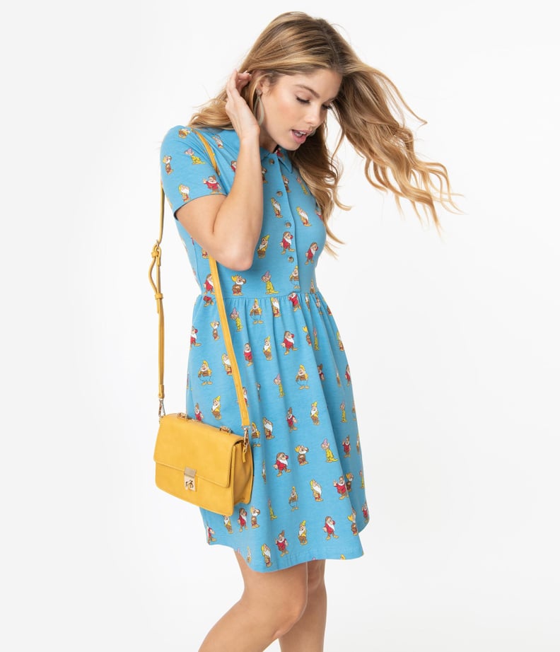 Cakeworthy Seven Dwarves Fit and Flare Dress