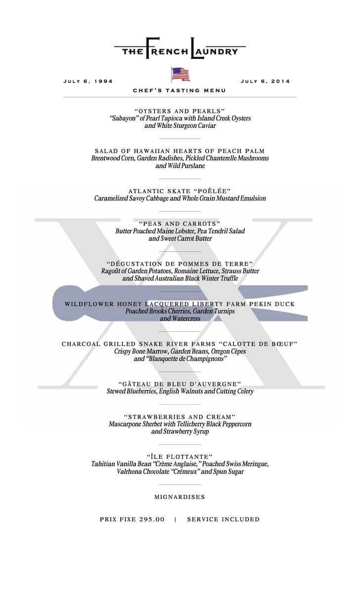 Seasonal Fixed Menu Important Dishes and Chefs to Come Out of The