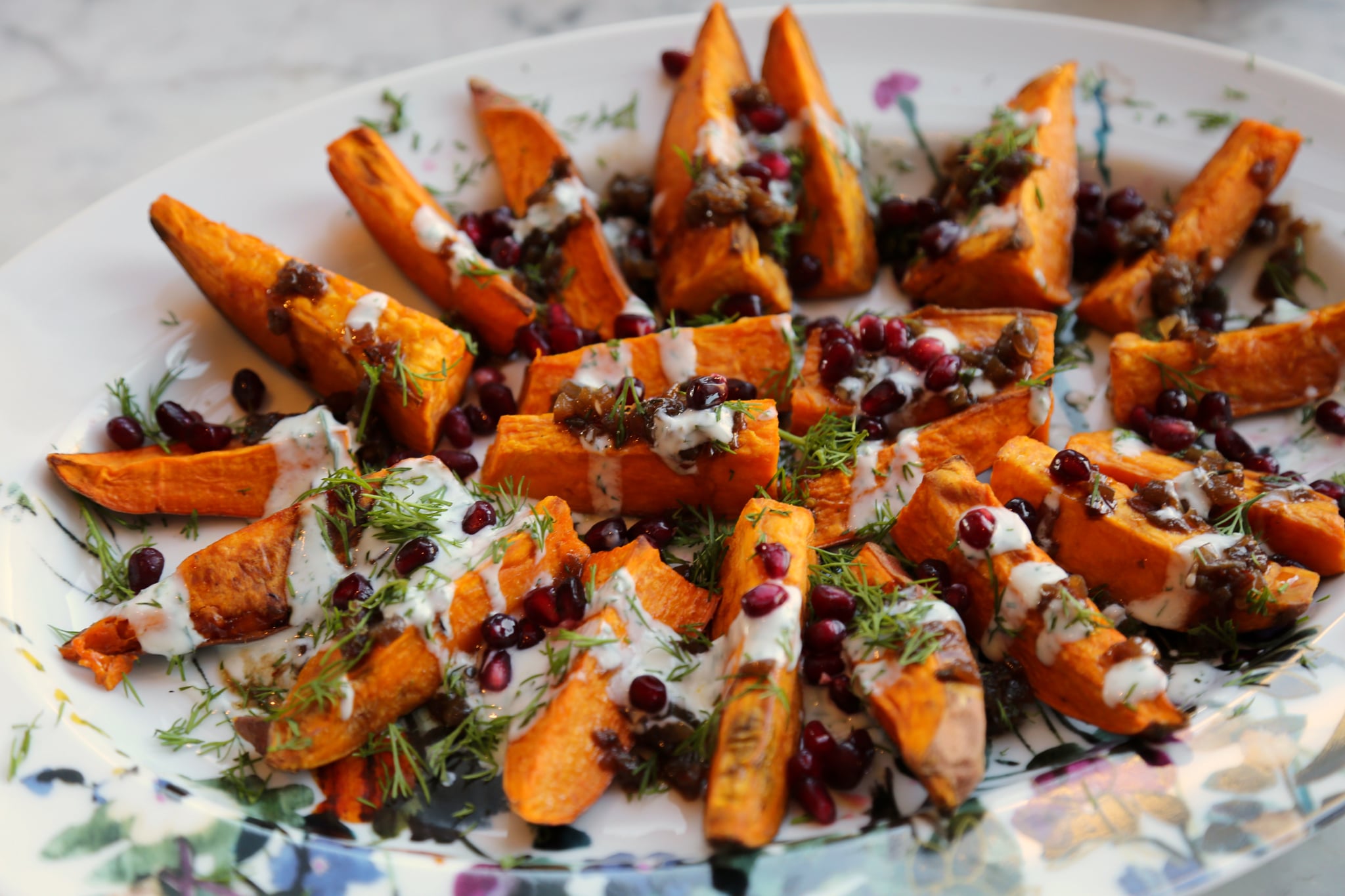 Padma Lakshmi's Roasted Sweet Potatoes Recipe | POPSUGAR Food