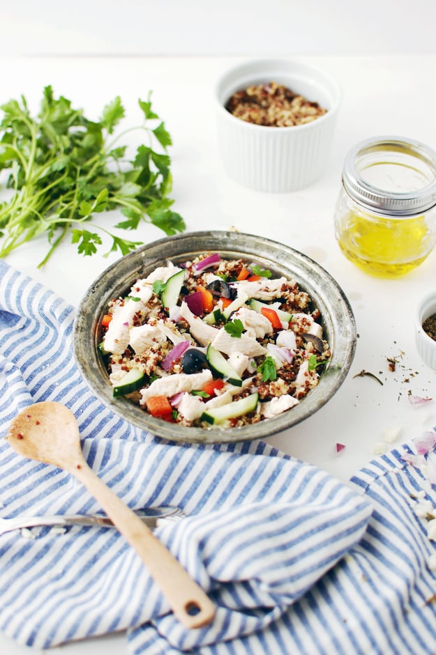 Mediterranean Quinoa Salad