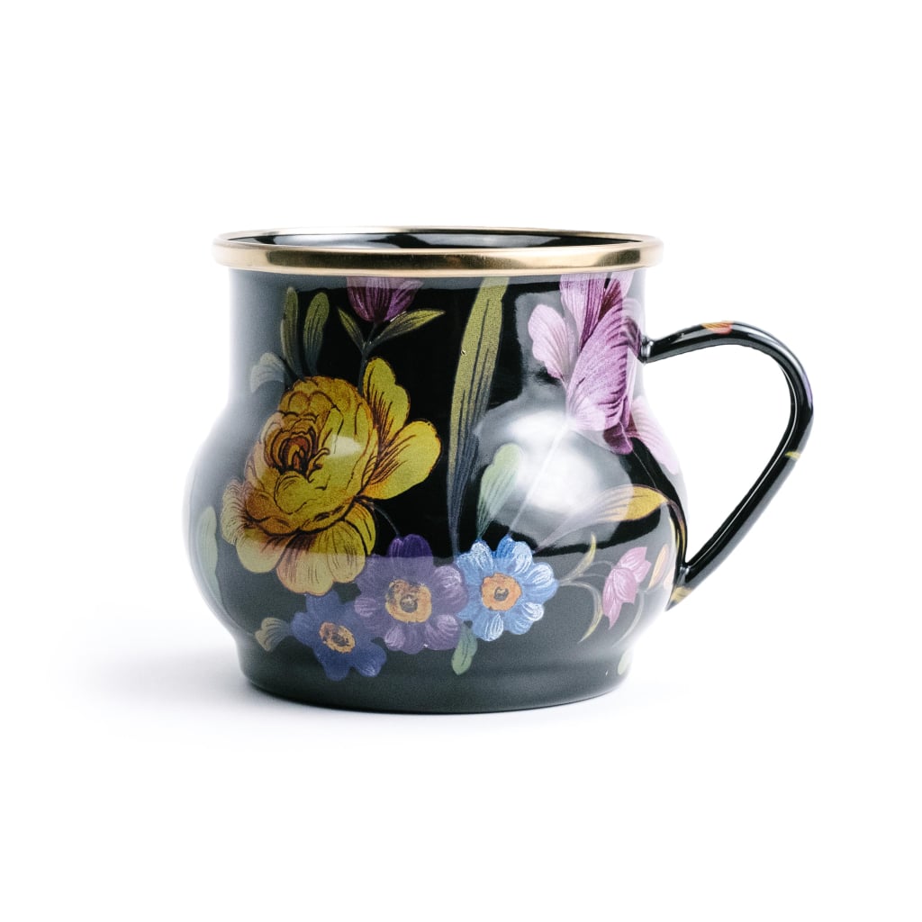 Mackenzie-Childs Enameled Floral Mug ($40)