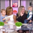 Kelly Clarkson's Kids Are Like 2 Deer in Headlights on the Today Show