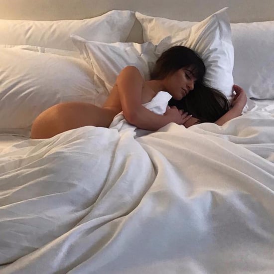 Lea Michele Sleeping Naked Instagram Picture January 2017