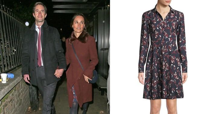 Kate spade fox print dress new arrivals