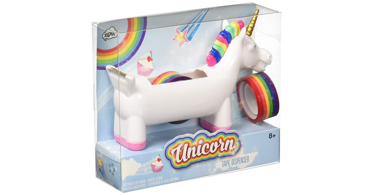NPW Unicorn Tape Dispenser Cute School Supplies POPSUGAR Family Photo 3