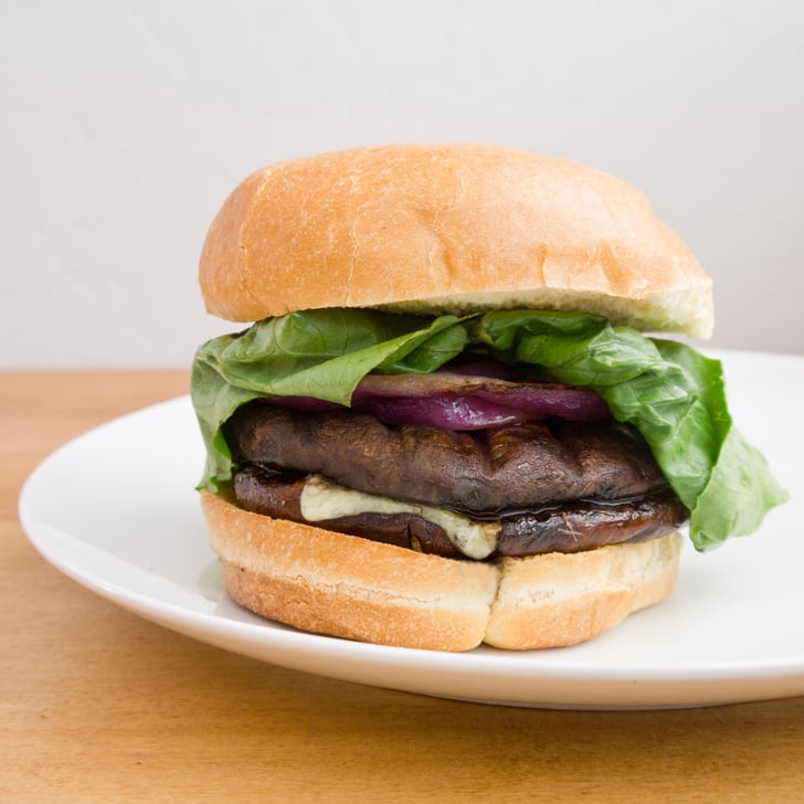 Balsamic Portobello Mushroom Burgers Grilling Recipes POPSUGAR Food