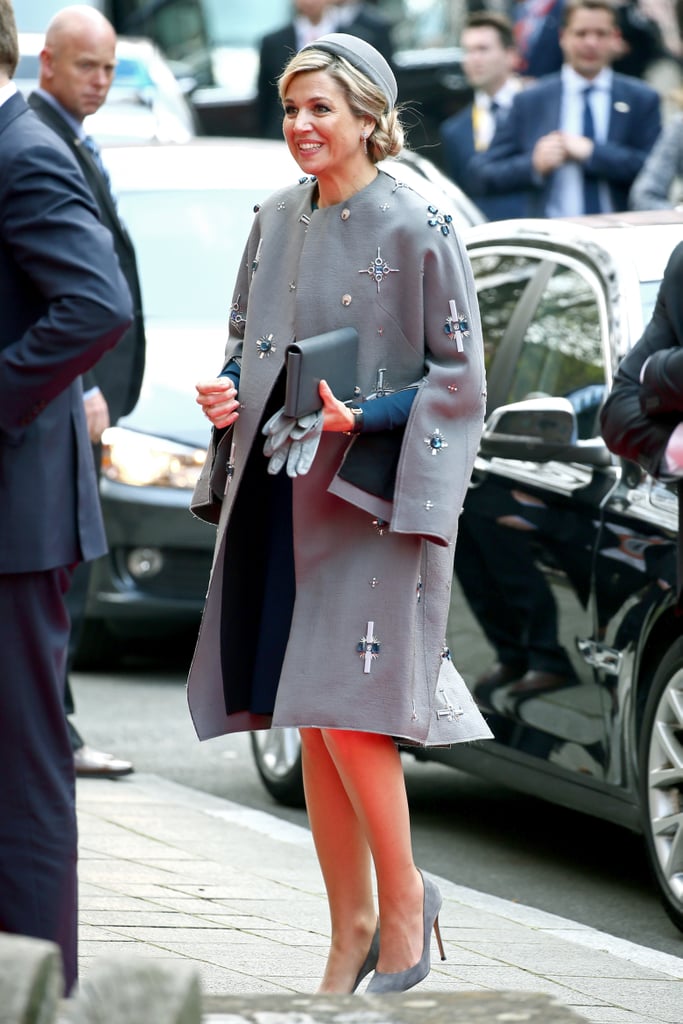 She Knows a Statement Coat Can Make an Impact