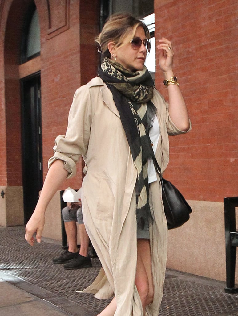 Jennifer Aniston Wearing Sneakers