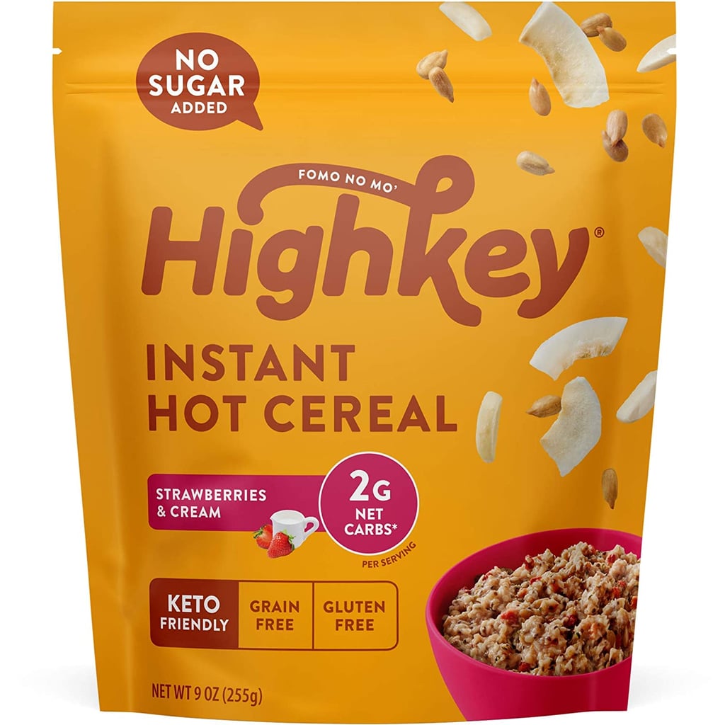 HighKey Snacks Keto Instant Hot Cereal Best LowCarb Oatmeal and Hot Cereal POPSUGAR Fitness