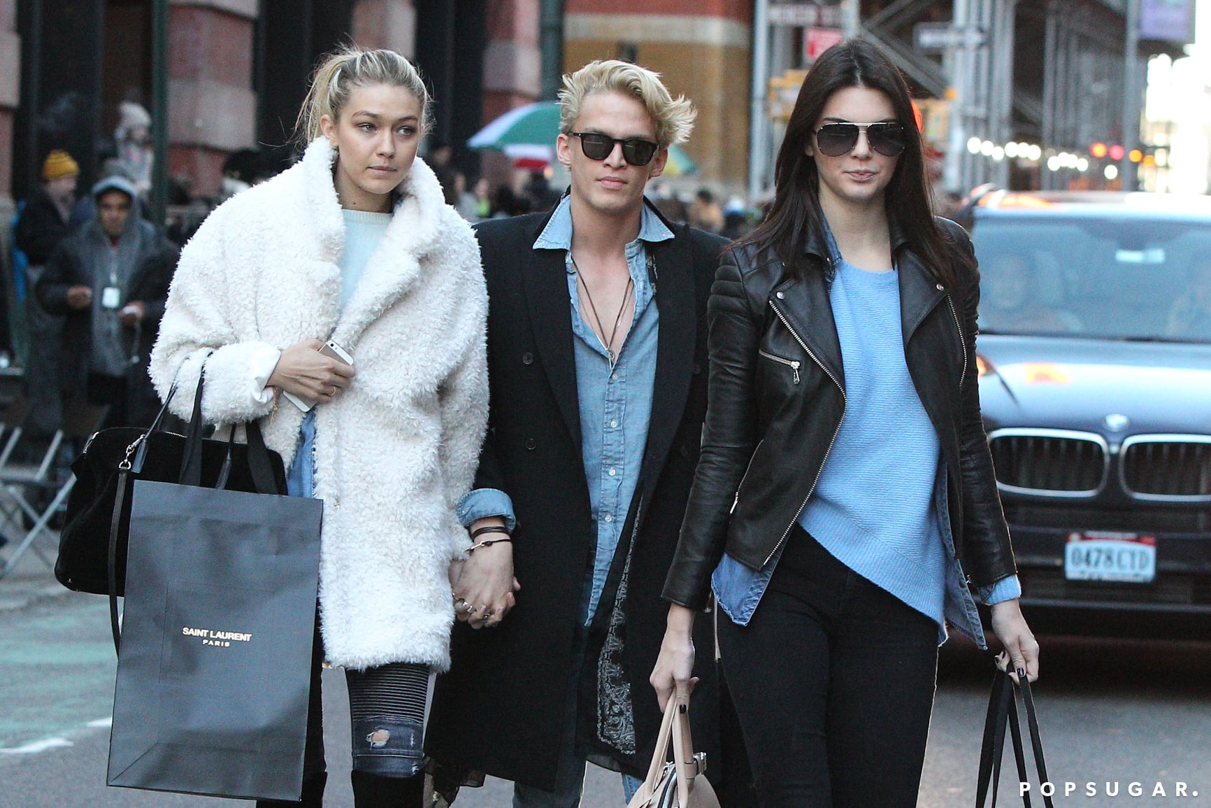Kendall Jenner Went Shopping With Pals Cody Simpson And Gigi