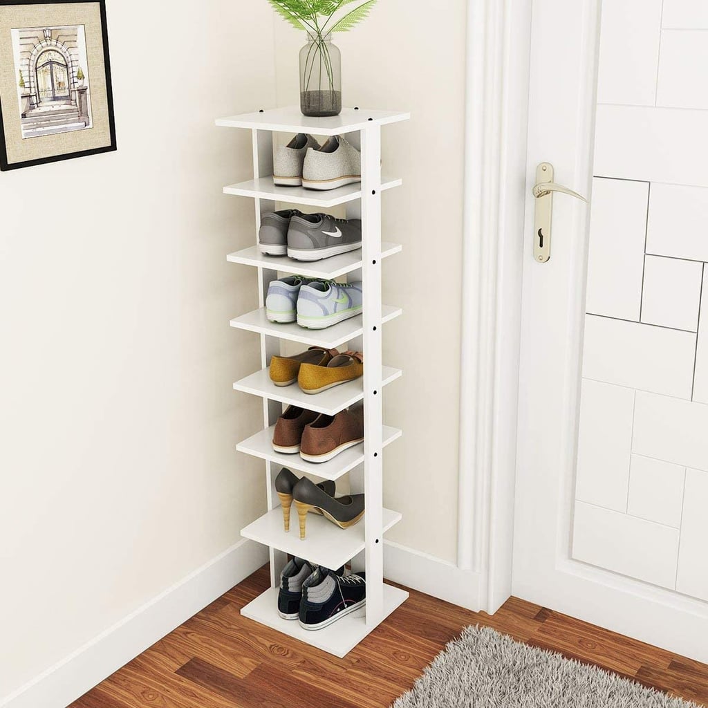 Tangkula Wooden Shoes Racks