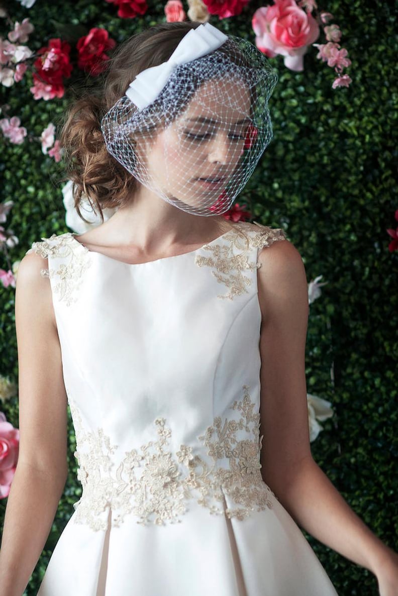 Birdcage Veil 3 Layer Bow