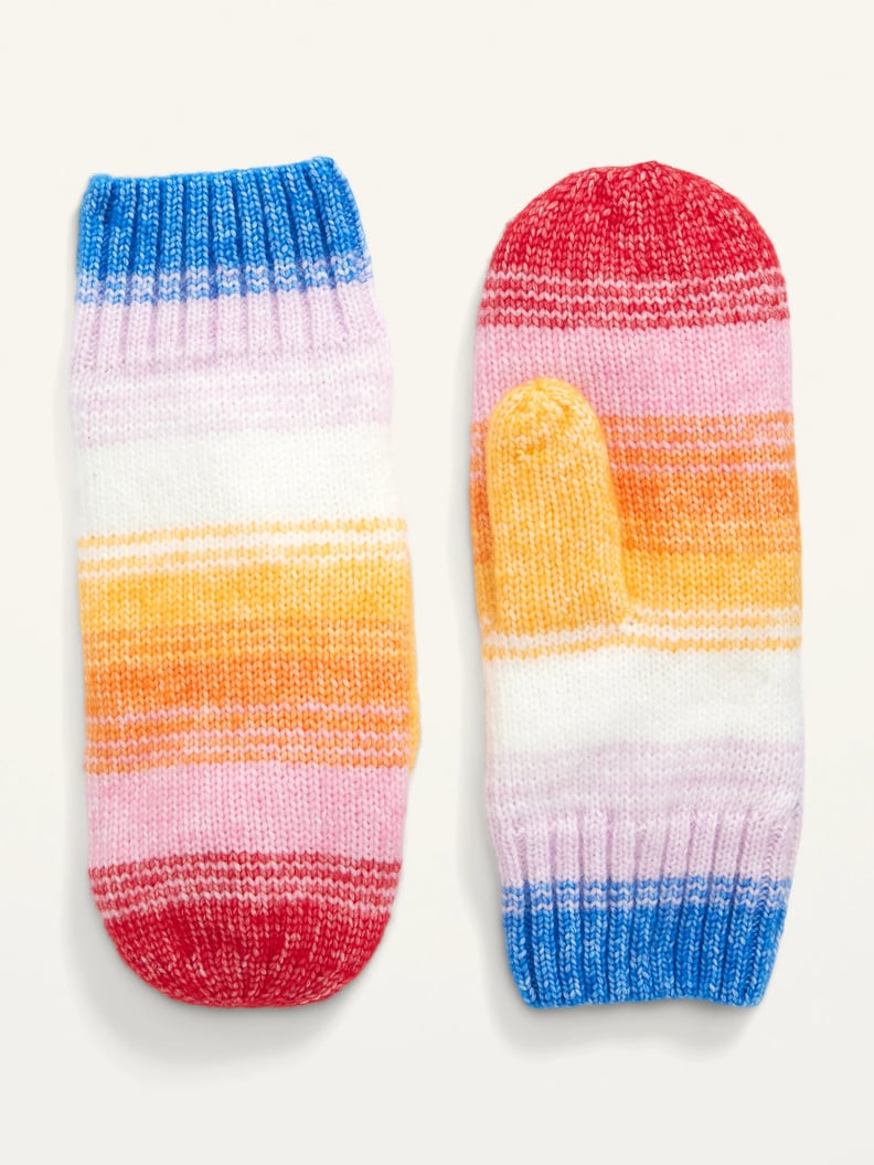 Old Navy Printed Sweater-Knit Mittens
