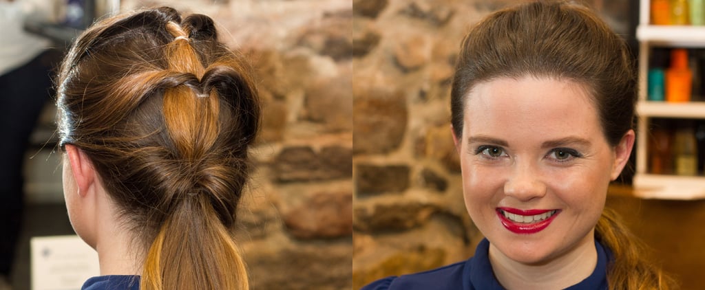 Looped Ponytail How-To