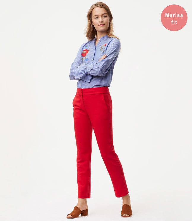 Loft hotsell red pants