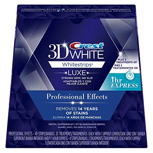 Crest 3D White Luxe Whitestrips Professional Effects