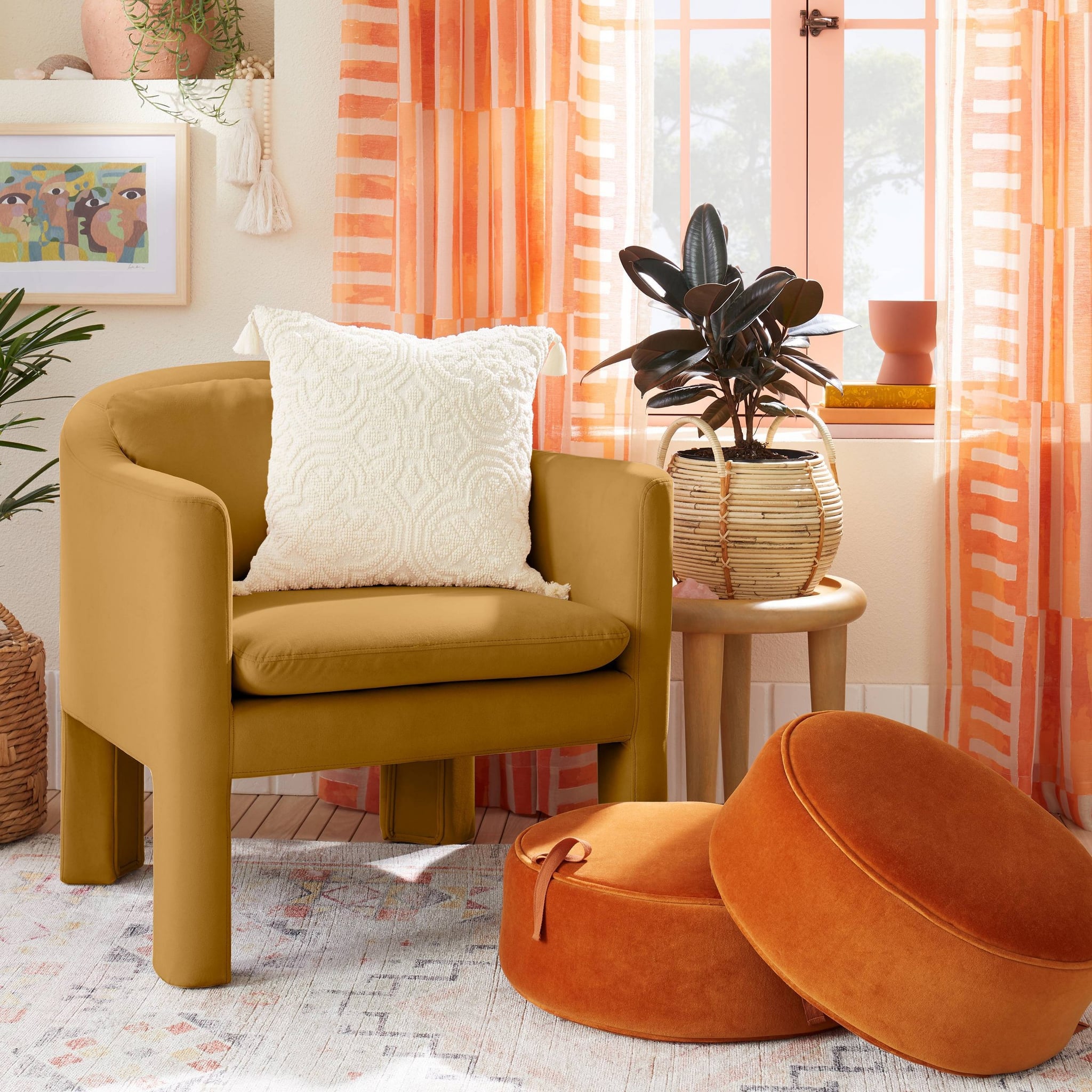 Opalhouse velvet chair sales