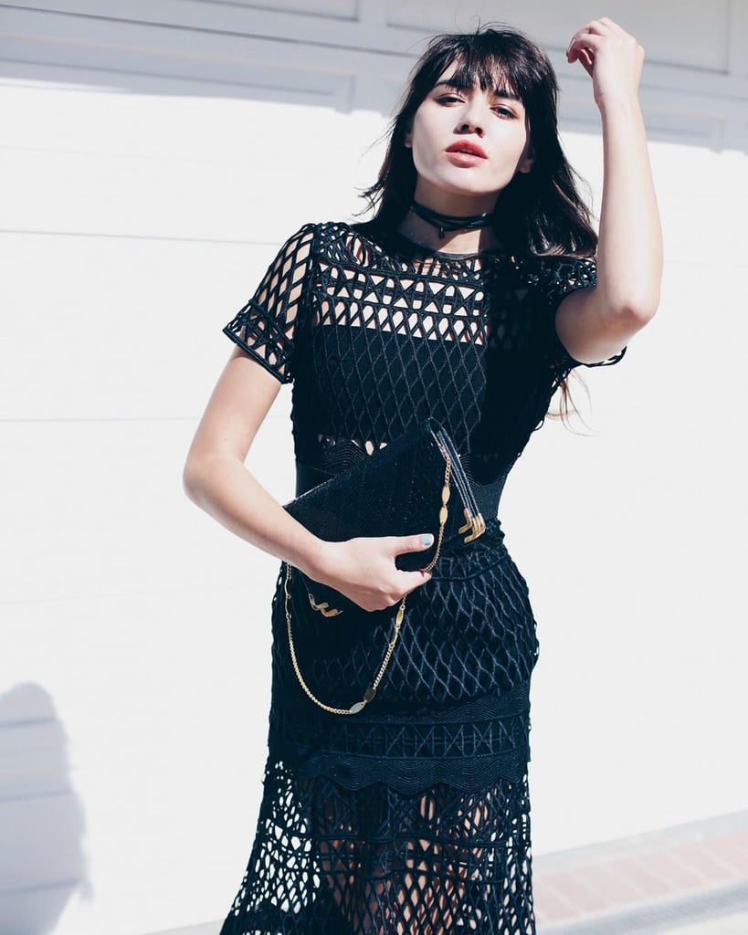 You Can Also Rock a Choker With a Dress