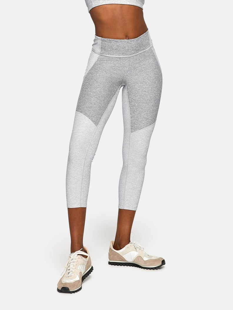 Outdoor Voices 3/4 Two-Tone Leggings