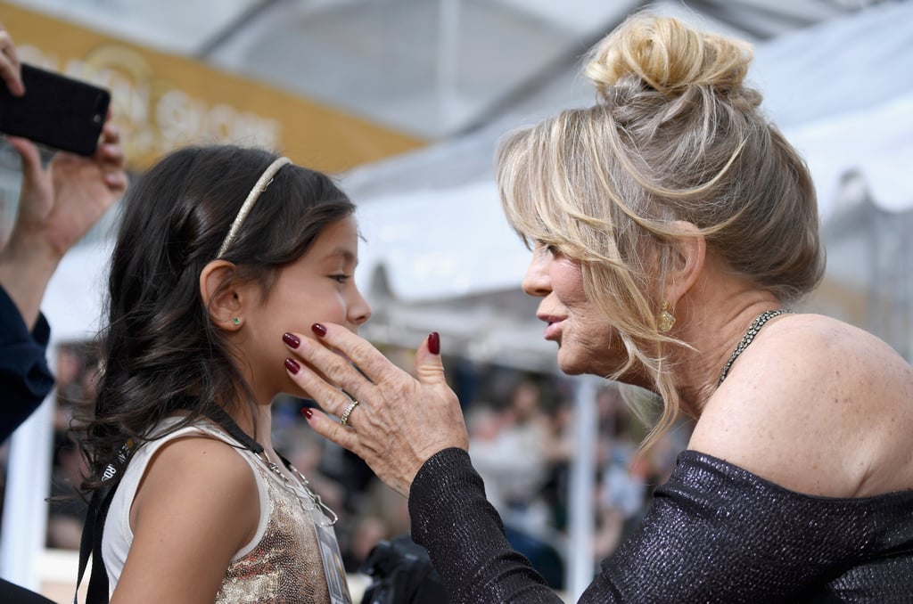 Goldie Hawn and Kurt Russell at the 2017 Golden Globes
