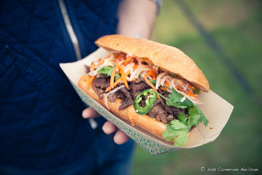 Fresh Roll Vietnamese Grilled Pork Bánh Mì