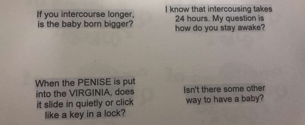These Hilarious Questions About Sex Are So Pure, We Almost Feel Bad For Laughing