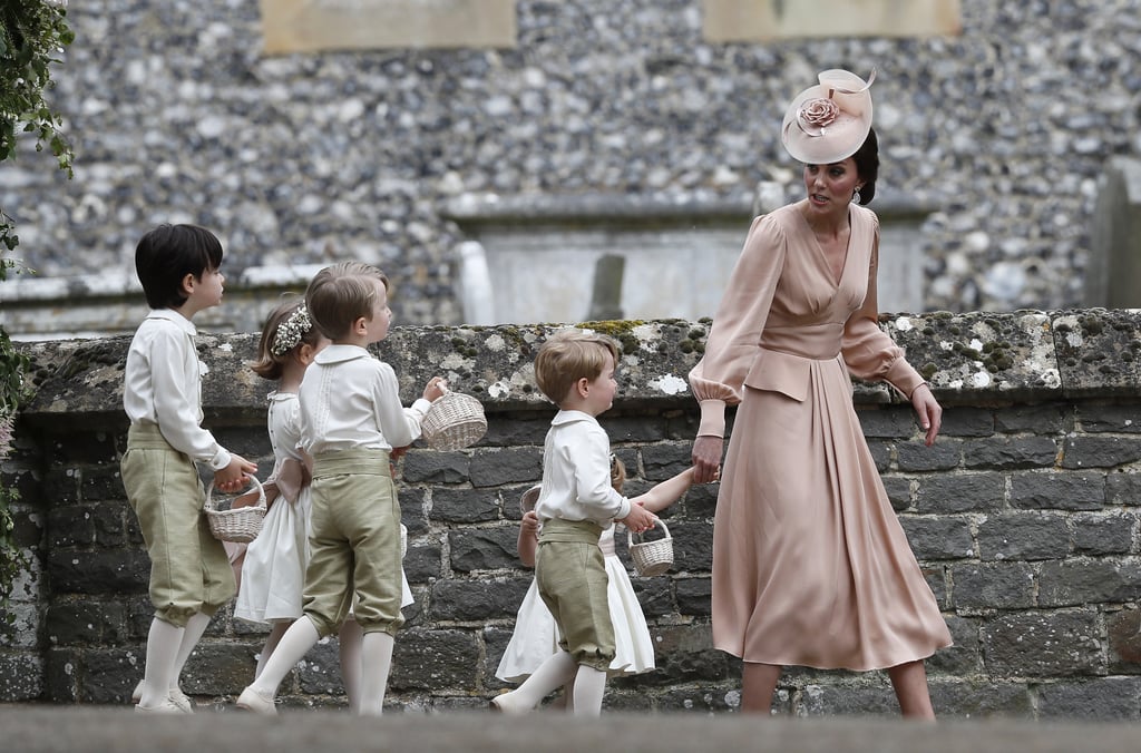 George and Charlotte at Pippa Middleton's Wedding Pictures