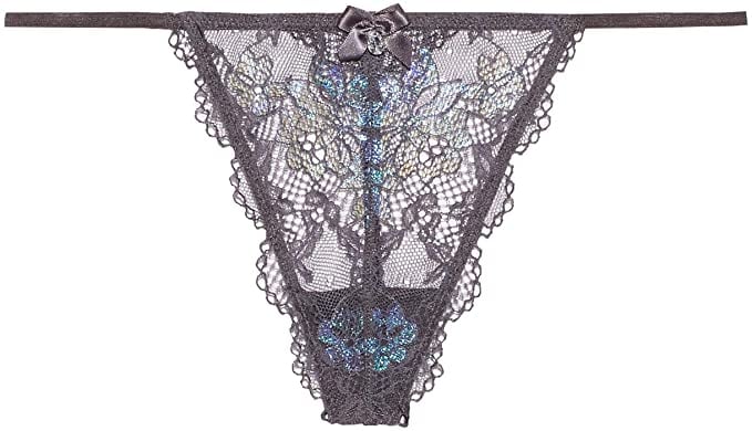 Savage X Fenty Living in The Clouds Iridescent Lace G-String