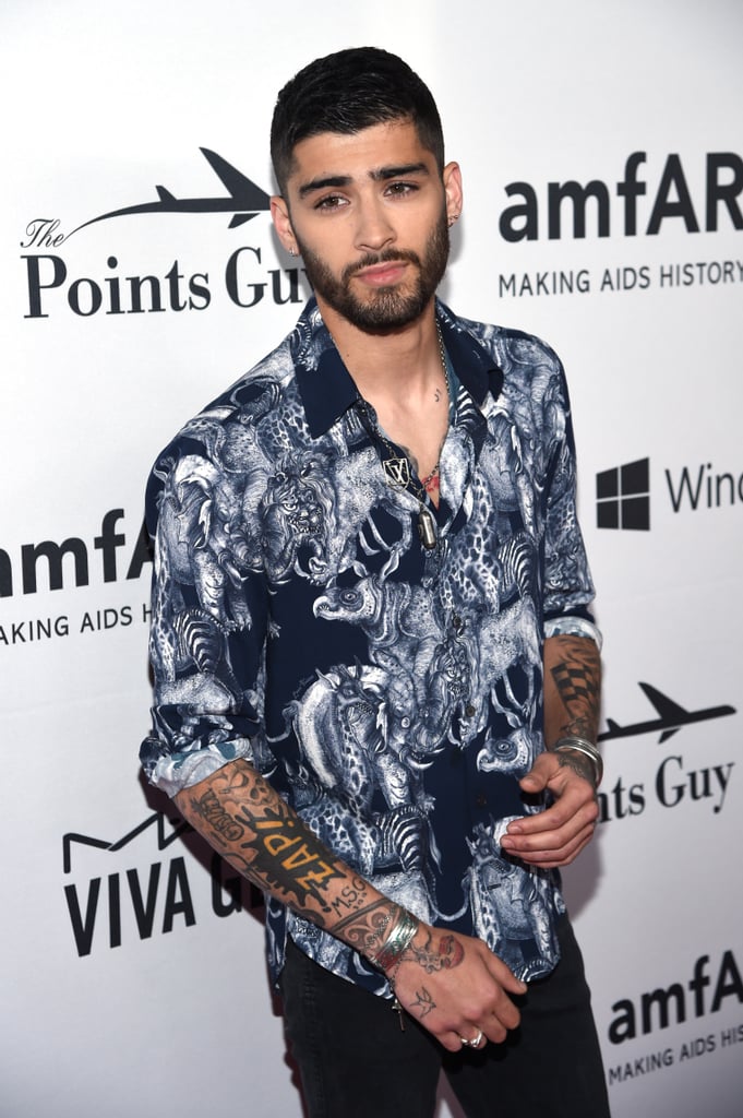 Zayn Malik At Amfar Gala June 2016 Popsugar Celebrity Photo 6 