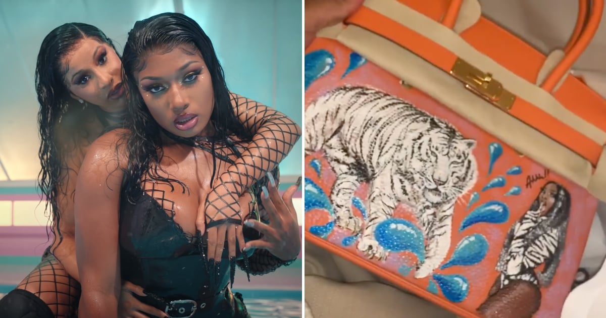 Cardi B Gifted Megan Thee Stallion A Personalised, Over-The-Top Birkin Bag